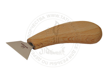 Нож-флажок, для резьбы по дереву T1, 45мм BearCraft