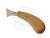 Нож топорик С10, 40мм для резьбы по дереву BearCraft