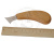 Нож топорик, малый С10s, 27мм для резьбы по дереву BearCraft