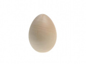 Яйцо деревянное Ø30х40мм без подставки пасхальное Яйцо Ø30